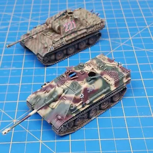Built 1/72 scale Panther Ausf A Jagdpanther combo - Picture 1 of 15