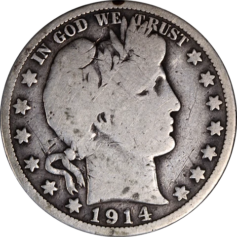 1914-P Barber Half Dollar Great Deals From The Executive Coin Company Cover