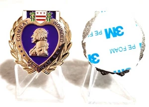 Combat Wounded Car Badge - Picture 1 of 1