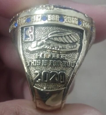 KOBE BRYANT ESTO ES PARA TI 2020 FINAL CAMPEONATO LEBRON JAMES🏆 ¡ANILLO TALLA 12! Foto 1 de 4