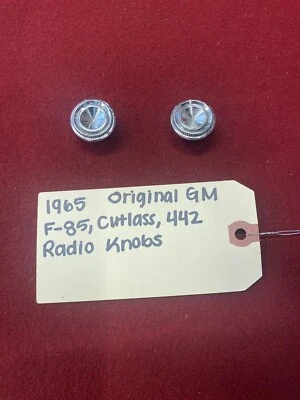 GM Oldsmobile F-85 1965 original, Cutlass y 442 perillas de radio Foto 1 de 4