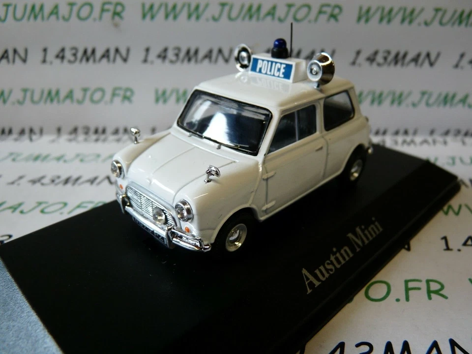 PUK2 voiture 1/43 CORGI ATLAS POLICE CARS : Austin Mini Royal Ulster - Immagine 1 di 1
