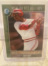 2017 Bowman Draft #MLBD-BL Barry Larkin MLB Draft History Cincinnati Reds