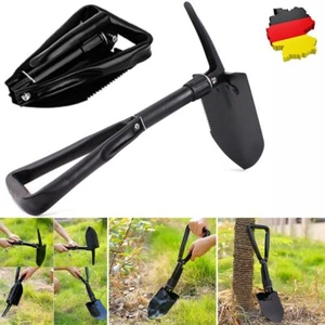DE Klappspaten Bundeswehr BW Spaten Pickel Säge Hacke Schaufel Feldspaten NEU - Bild 1 von 11
