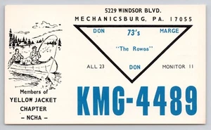 The Rowes Don 73's Marge Mechanicsburg Pennsylvania KMG-4489 Postcard - Picture 1 of 2