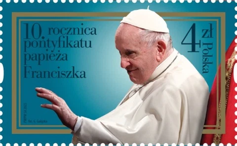 POLAND STAMPS 2023 10th anniv of Pope Francis pontificate #5294 (2743) Cover