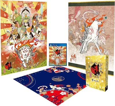 Okami HD Remaster Limited Edition Box Set PS4 Capcom - Rare Collectible Japan - Image 1 of 4