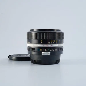 Excellent Nikon Neuf Nikkor 50mm F/1.4 Non Ai Lentille Principale - Imagen 1 de 20