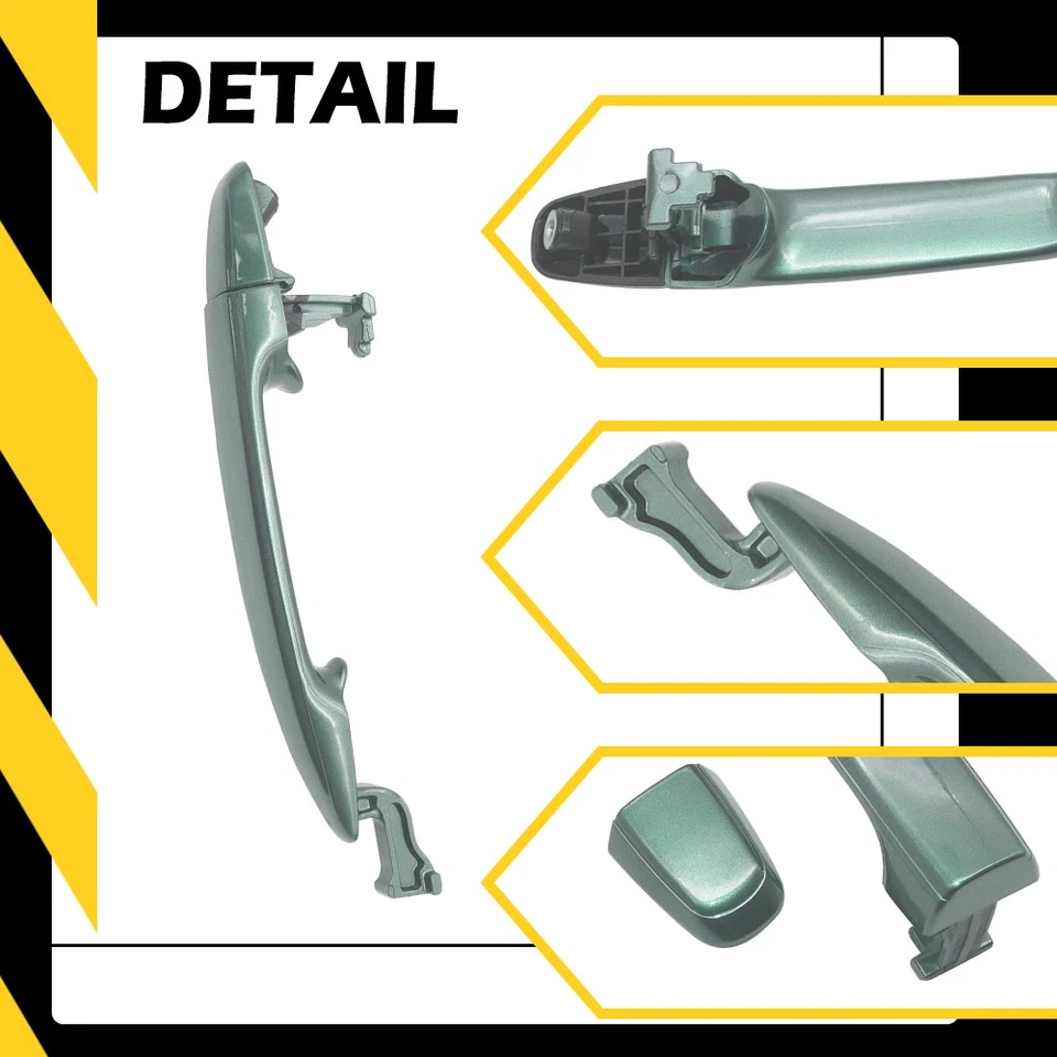 2x For 04-10 Toyota Sienna Desert Sand Mica 4Q2 Rear Outside Door Handle Colorfu - Image 1 of 1