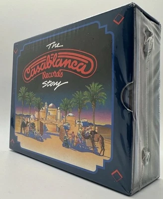 The Casablanca Records Story Deluxe Box Set (4XCDs 1994) + Booklet SEALED🆕☑️🔥 - Image 1 of 4