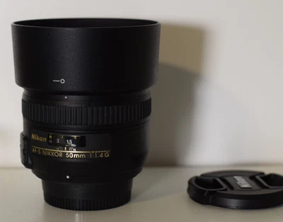 Nikon NIKKOR AF-S 50mm F1.4 G Objetivo (JAA-014-DA) - Imagen 1 de 2