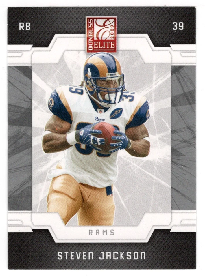 Steven Jackson - St. Louis Rams (NFL) 2009 Donruss Elite Football # 89 Mint - Image 1 of 1