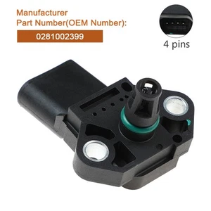 MAP Sensor Intake Manifold Absolute Pressure For Audi Volkswagen 0281002399 - Picture 1 of 6