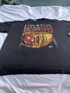 Vintage Single Stitch Florida State Seminoles 1993 National Champion XL Salem - Bild 1 von 13