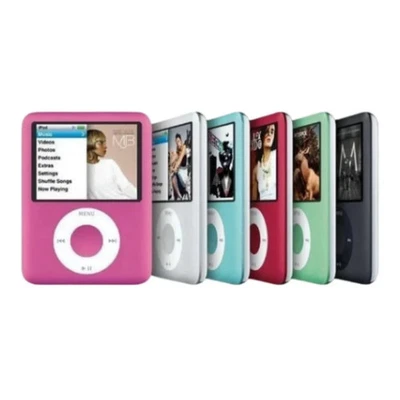 Apple iPod Nano 3rd Generation 4GB 8GB - All Colors - Image 1 of 3