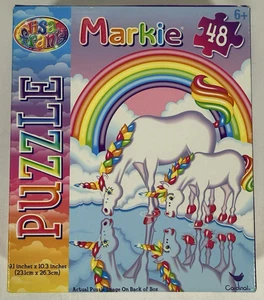 Rompecabezas Lisa Frank 48 Piezas Markie Unicornio Sellado más Libro para Colorear - Imagen 1 de 14