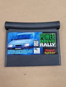Power Drive Rally Atari Jaguar Cart Great Shape