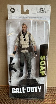 FIGURA CALL OF DUTY SOAP 6" JOHN MacTAVISH BLACK OPS 4/2018 NUEVO Activision Foto 1 de 3