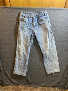 Dickies Straight Leg Herren Jeans 32x26 Stone Wash Baumwolle Workwear Skateboarding - Bild 1 von 14