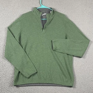 Suéter Pullover Southern Tide 1/4 Cremallera Cuello Simulado Para Hombre Medio Verde - Imagen 1 de 8