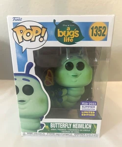 Funko Pop! BUTTERFLY HEIMLICH #1352 2023 SDCC Official Sticker Bugs Life - Bild 1 von 3