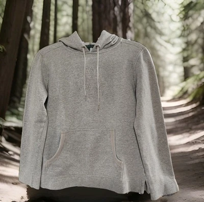 Lauren Active Ralph Lauren Women's Active  Hoodie SZ S Light Heathered Gray - Image 1 of 4