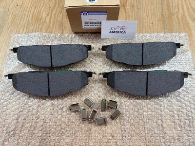 REAR DISC BRAKE PADS 2009-2018 DODGE RAM 2500 3500 68049158AA OEM MOPAR GENUINE - Image 1 of 4