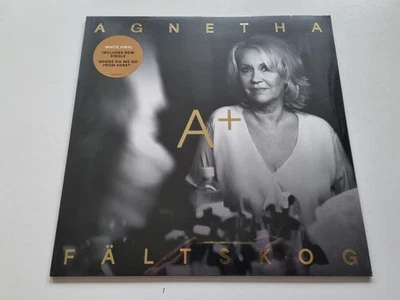 Agnetha Fältskog - A+ Vinyl LP Europe LIMITED WHITE VINYL STILL SEALED!! - Image 1 of 4