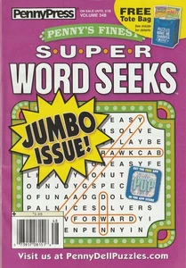 Penny Press: Penny’s Finest Super Word Seeks Jumbo Issue Volume 348 - Picture 1 of 1