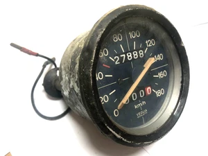 Vintage Rare Genuine Moto Guzzi V35 V50 V65 speedometer 180 kmh - Picture 1 of 18