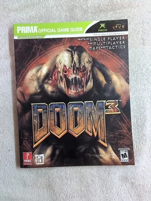 Doom 3 id Software 2005 Prima Official Strategy Guide Xbox Foto 1 de 4