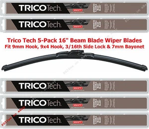 5-Pack 16" Beam Blade Wiper Blades Trico 19-160 x 5 (19-160WD5 Bulk Master Pack) - Bild 1 von 2