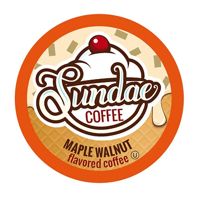 Sundae Ice Cream Flavored Coffee Pods, 2.0 Keurig K-Cup, Maple Walnut, 48 Count - Image 1 of 4