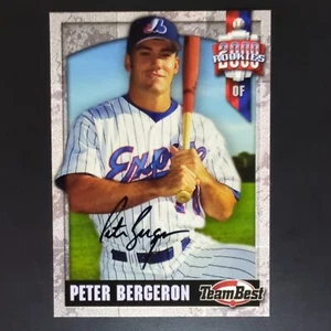 Peter Bergeron 2000 Team Best Rookies Autograph Montreal Expos Rookie Auto - Bild 1 von 6