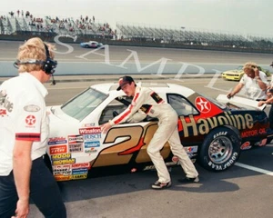 DAVEY ALLISON #28 TEXACO HAVOLINE FORD CLOSE UP SHOT 8X10 GLOSSY PHOTO #4G - Picture 1 of 1