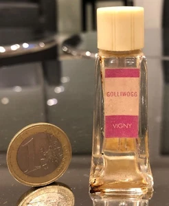 SELTENES UND ALTES GOLLI. von VIGNY PARFUMS MINIATUR - 1960er Jahre - (OHNE BOX) - Bild 1 von 3