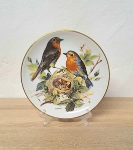 Tirschenreuth Wandteller WWF Vogel Ursula Band Porzellan Vintage - Bild 1 von 5