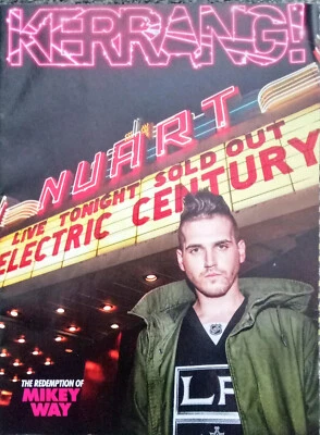 Kerrang! Magazine Issue No 1610 Mikey Way Cover My Chemical Romance Mar 12 2016 - Image 1 of 2
