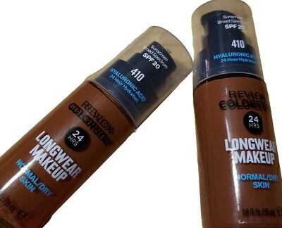 2 Revlon Colorstay 24HRS Longwear Makeup Normal/Dry Skin 410 Cappuccino 1 fl oz - Image 1 of 2