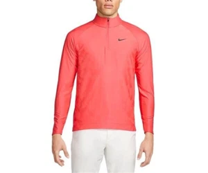 Nike Dri-Fit ADV Tour 1/2 Zip Golf Top DR5281-850 Ember Glow Men´s Pullover - Bild 1 von 6