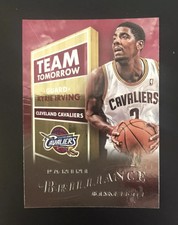 2012-13 Panini Brilliance Team Tomorrow Kyrie Irving Rookie RC #4 Team Tomorrow