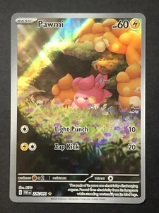 Pokemon TCG Pawmi 226/091 Paldean Fates Illustration Rare Holo NM - Picture 1 of 3