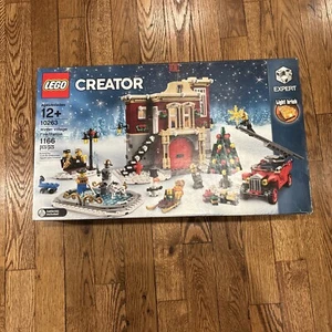 Lego Creator 10263 Winter Village Fire Station Christmas New Sealed Retired Set - Picture 1 of 2