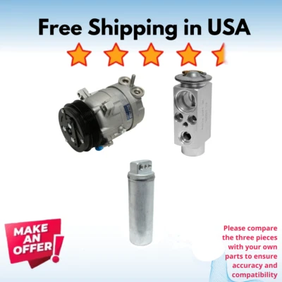 Kit Compresor A/C Fit Cadillac Catera 1997-2001 Foto 1 de 4