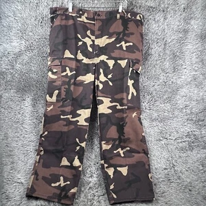 Pantalones Camuflados Liberty Vintage Bolsillos Carga 46x32 (Real 46x30) Marrón Hecho en EE. UU. - Imagen 1 de 13