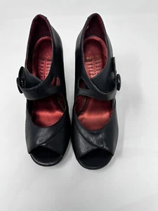 Bronx RITA Mary Jane Style Women’s Heels Shoes Brown Leather Made in Brazil 7.5 - Picture 1 of 12