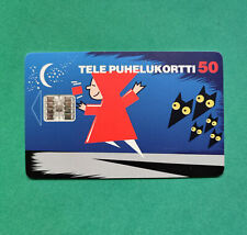 Finnish 50 MK Phonecard Chip Card Finland : Little Red Riding Hood TELE 1994