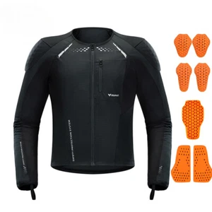Motorcycle Clothing Armor Summer CE Protective Gear Soft Sportswear Racing Body - Picture 1 of 32