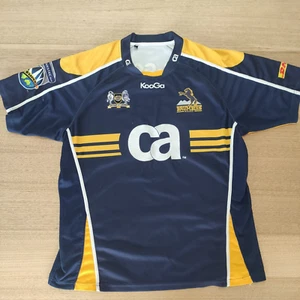 KooGa Brumbies Mens Size XL XXL Centenary Of Canberra 2013 Super 14 Rugby Jersey - Picture 1 of 14