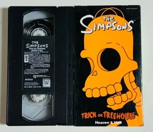 The Simpsons Trick or Treehouse Heaven & Hell - VHS Tape - (VOL 3) - Imagen 1 de 12